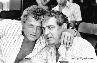 עמוס קינן ואריק לביא בכסית